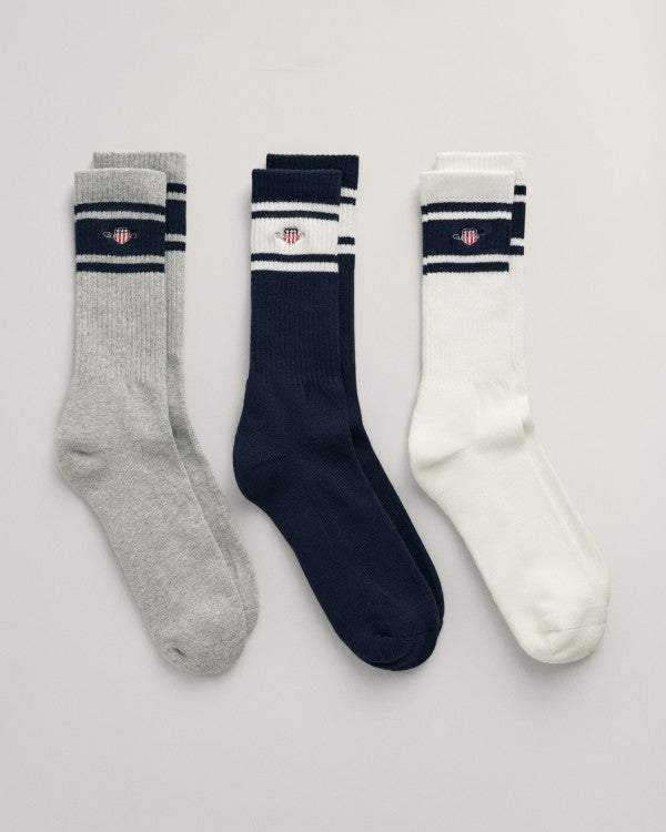 GANT Shield Sport Socks 3-Pack/Čarape 9960267