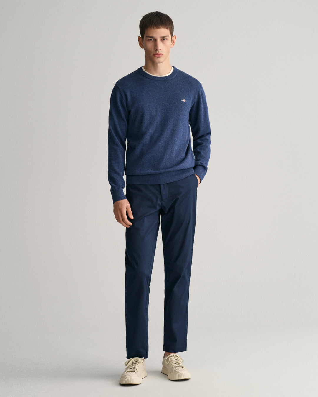 GANT Classic Cotton C-Neck/Pulover 8030561