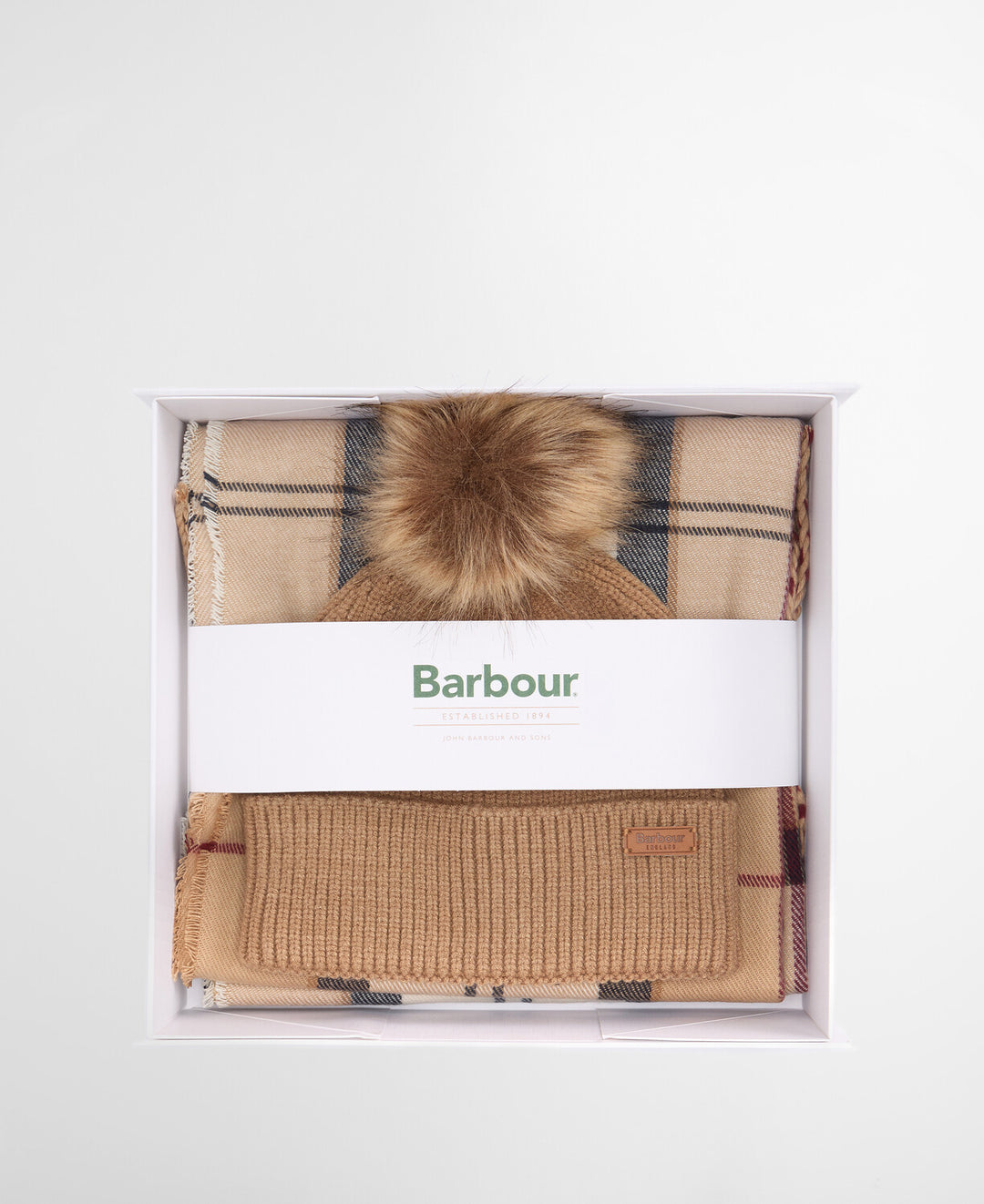 Barbour Dv Be&Ha Gift Set/Kapa + Šal LGS0054