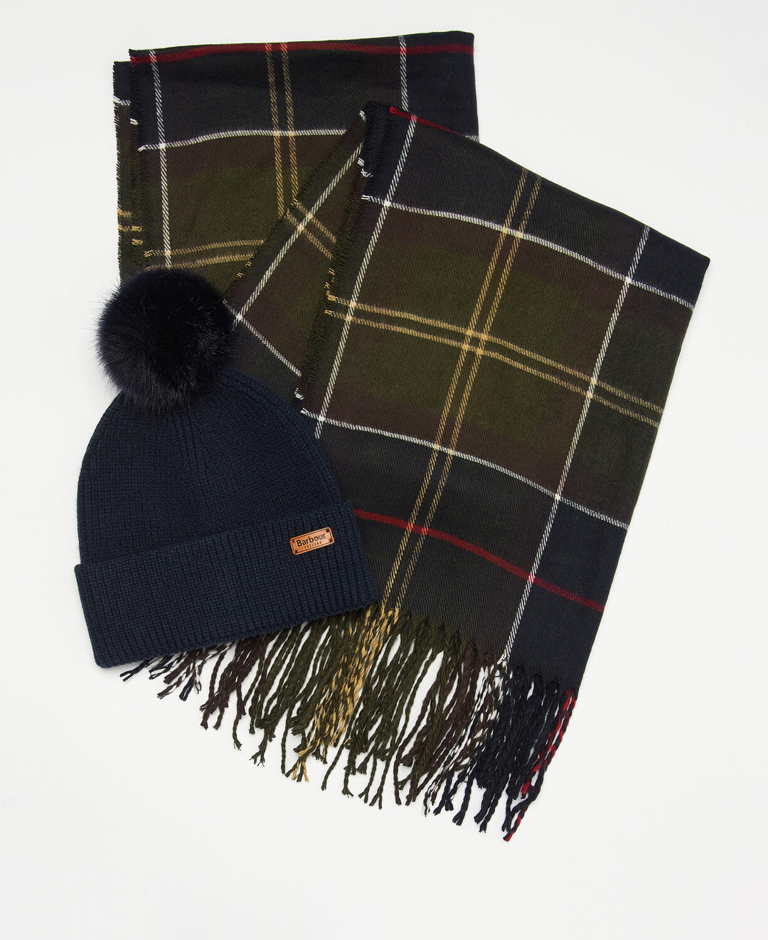 Barbour Dv Be&Ha Gift Set/Kapa + Šal LGS0054