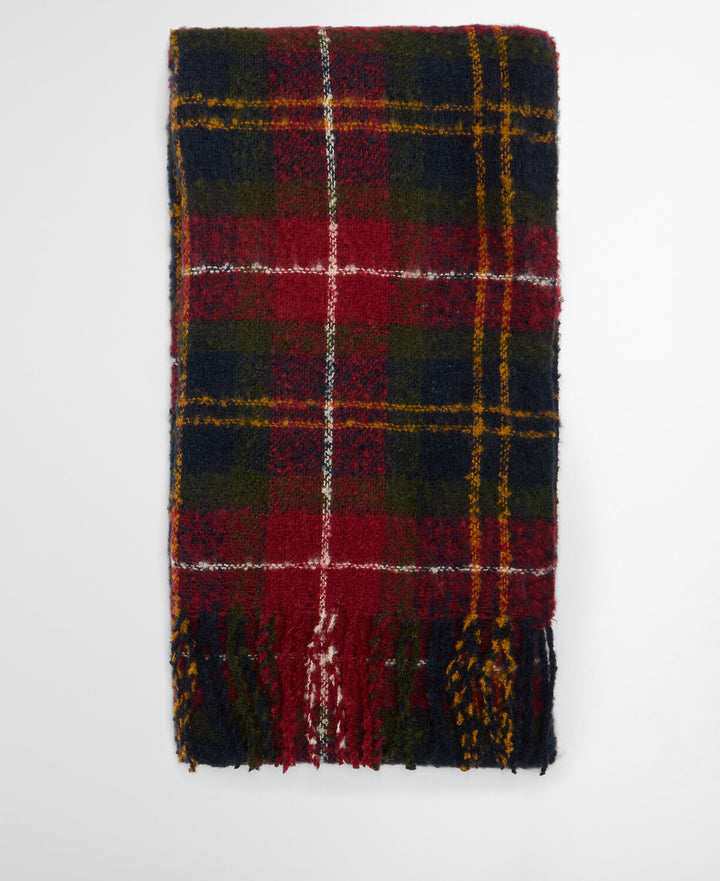 Barbour Saltburn Beanie & Tartan Scarf Gift Set/Kapa + Šal LGS0077