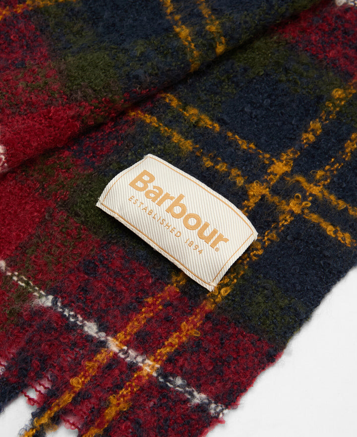 Barbour Saltburn Beanie & Tartan Scarf Gift Set/Kapa + Šal LGS0077