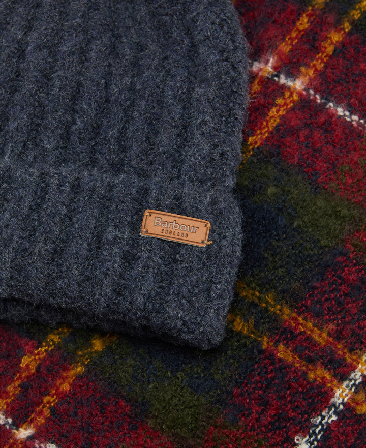 Barbour Saltburn Beanie & Tartan Scarf Gift Set/Kapa + Šal LGS0077
