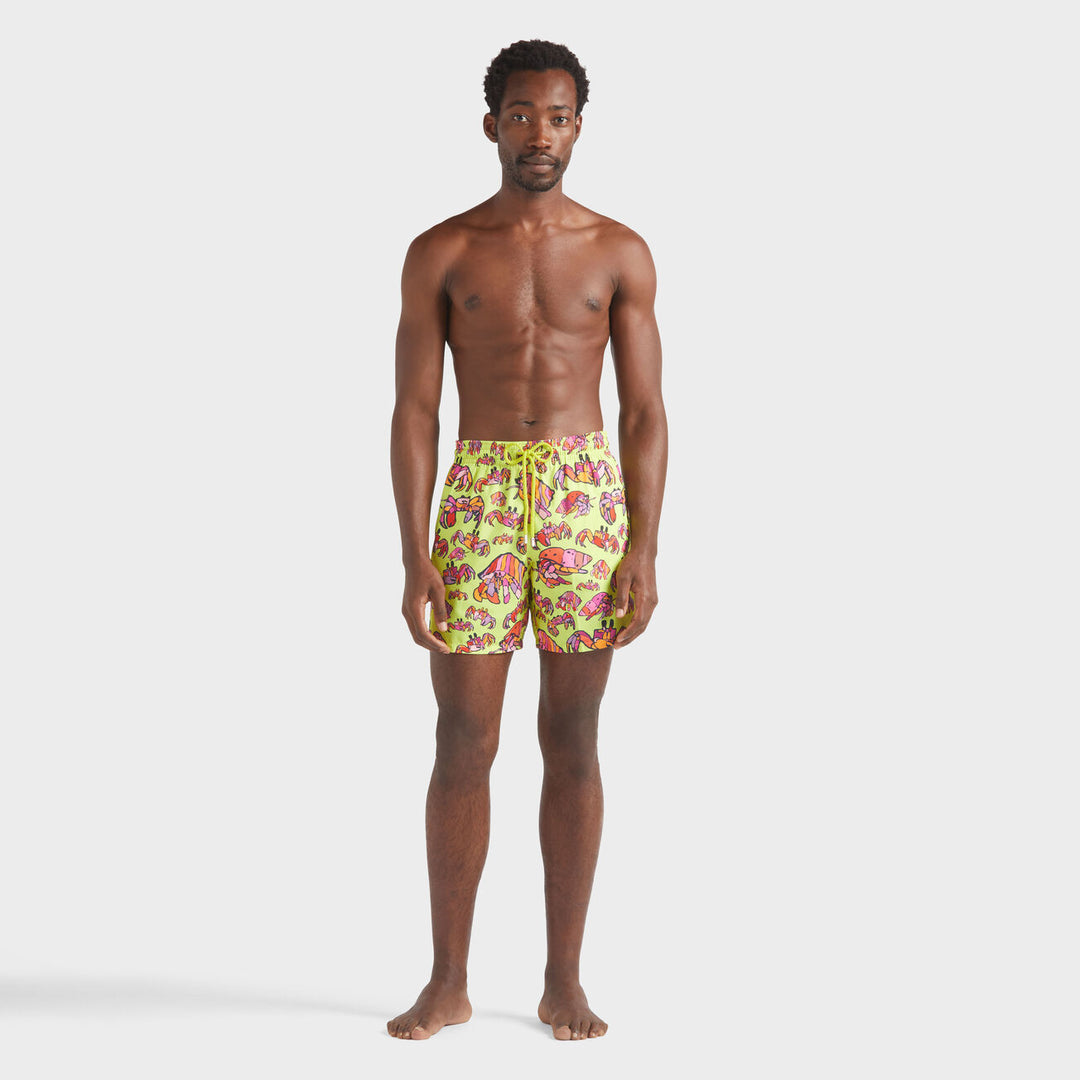 Vilebrequin Ultra-Light and Packable Swim Shorts Tribal Turtles/Kupaće MAHCJ308