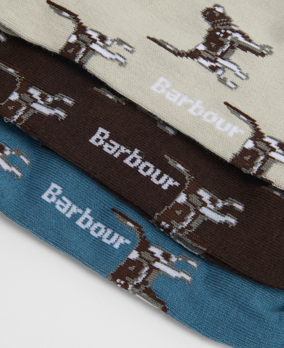 Barbour Pointer Dog Socks Gift Box/Čarape 3/1 MGS0037