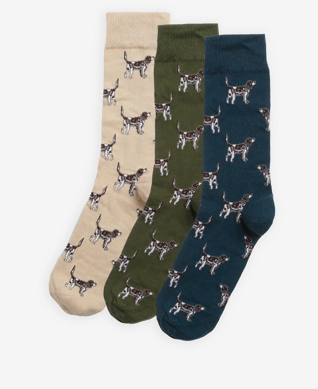 Barbour Pointer Dog Socks Gift Box/Čarape 3/1 MGS0037
