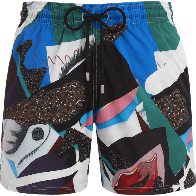 Vilebrequin Stretch Swim Shorts Séduction - Vilebrequin x Deux Femmes Noires/Kupaće MSOU3F90