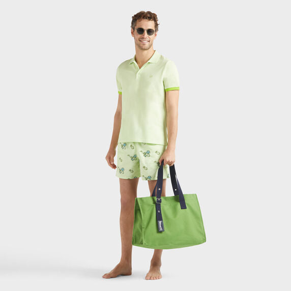 Vilebrequin Organic Cotton Pique Polo Shirt Solid/Polo majica PLTAN100
