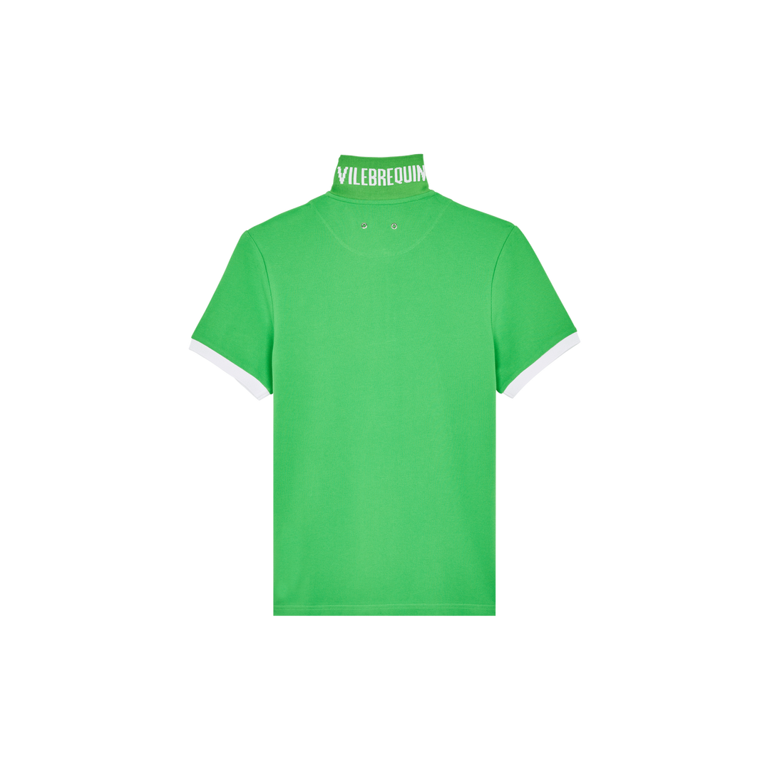 Vilebrequin Organic Cotton Pique Polo Shirt Solid/Polo majica PLTAN100