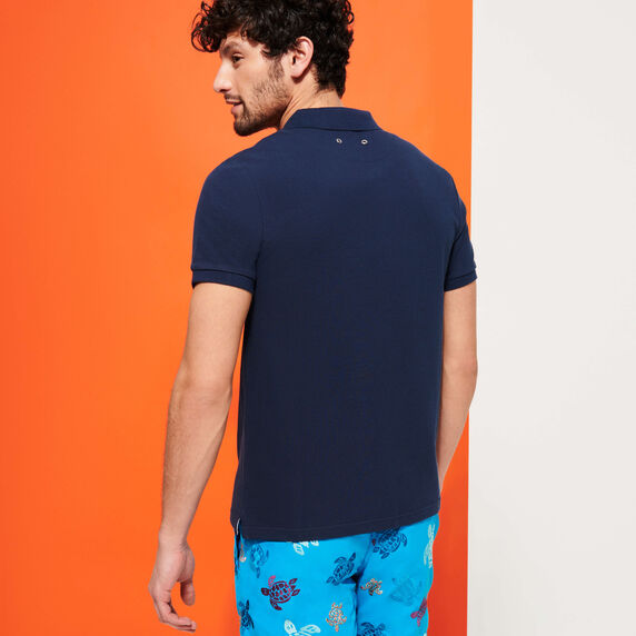 Vilebrequin Organic Cotton Pique Polo Shirt Solid/Polo majica PLTH2N00