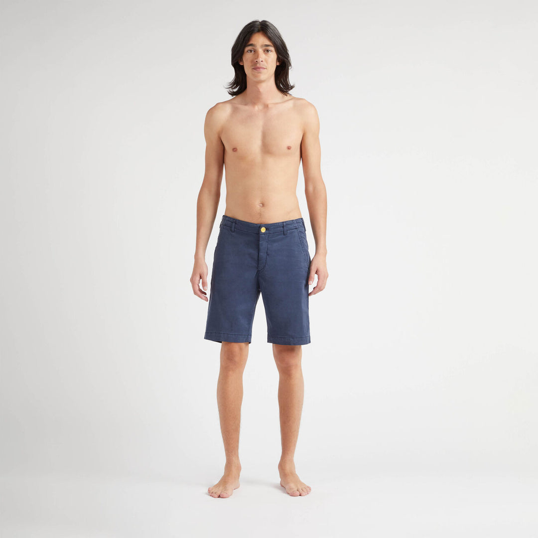 Vilebrequin Tencel Bermuda Shorts Solid/Bermude PNCAX175