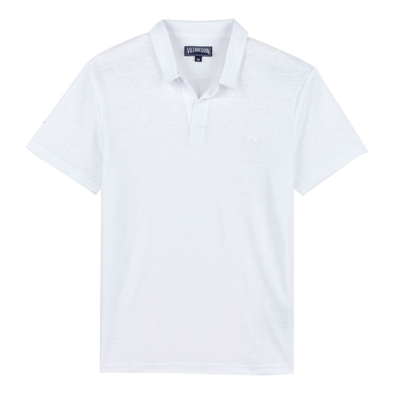 Vilebrequin Linen Jersey Polo Shirt Solid/Polo majica PYRE9O00
