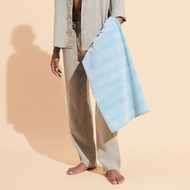 VIilebrequin Cotton Beach Towel Natural Mineral Dye/Ručnik SANH3200