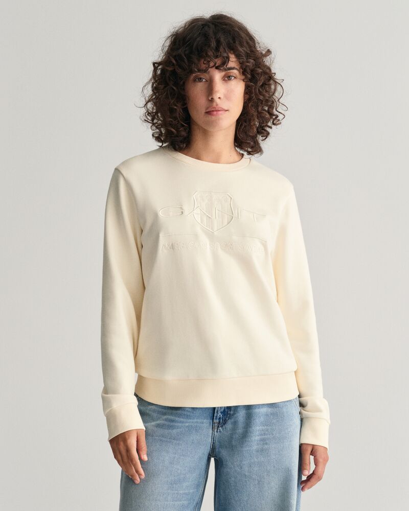GANT Reg Tonal Shield C-Neck Sweat/Duks 4200663