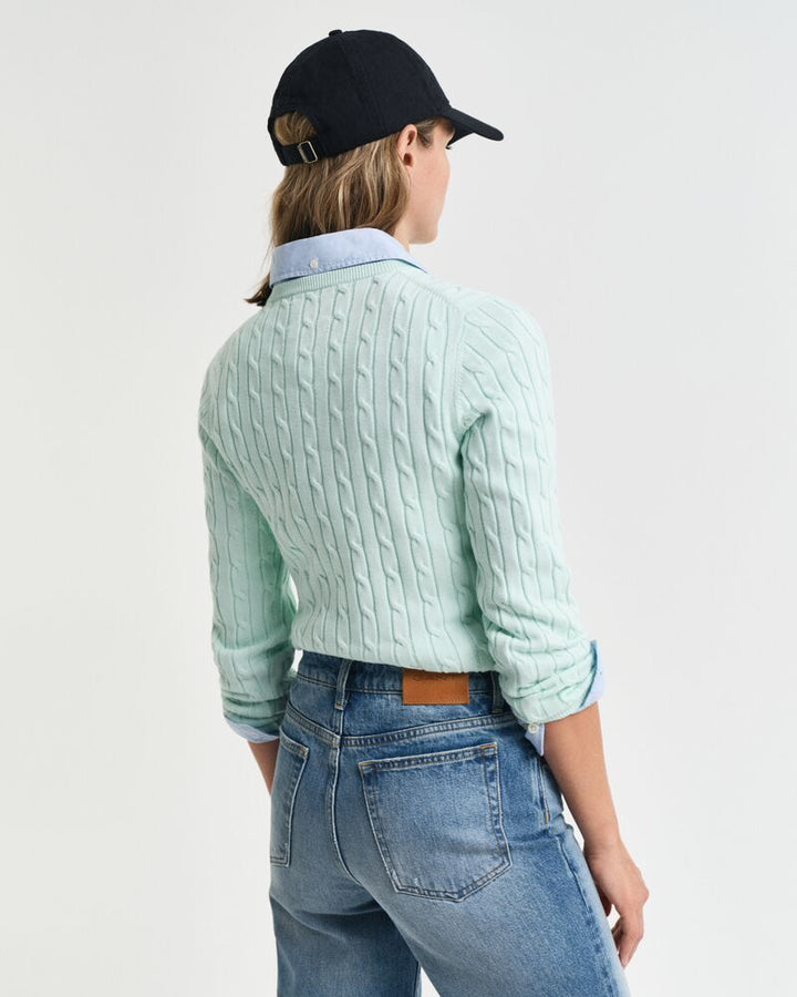 GANT Stretch Cotton Cable C-Neck/Pulover 4800100