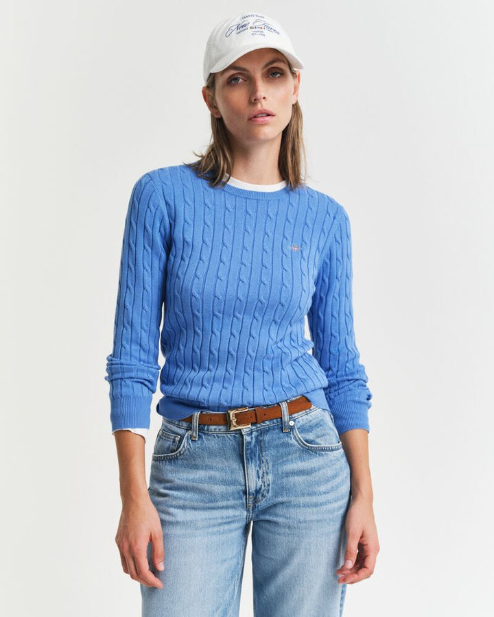 GANT Stretch Cotton Cable C-Neck/Pulover 4800100
