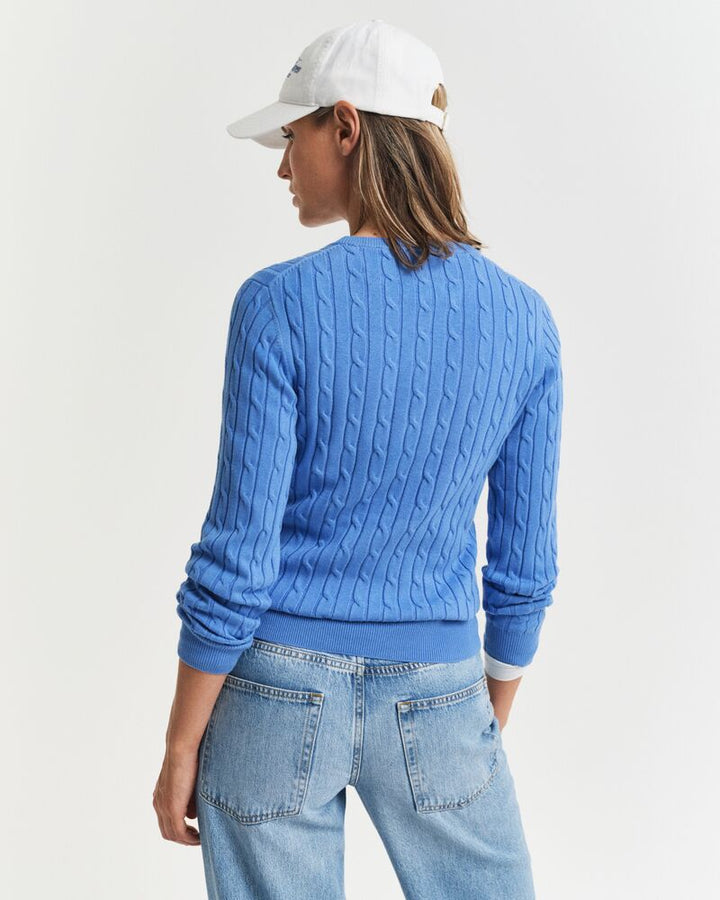 GANT Stretch Cotton Cable C-Neck/Pulover 4800100