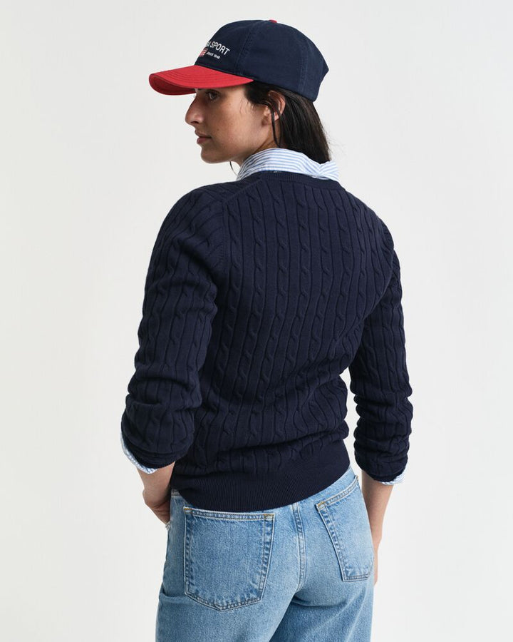 GANT Stretch Cotton Cable C-Neck/Pulover 4800100