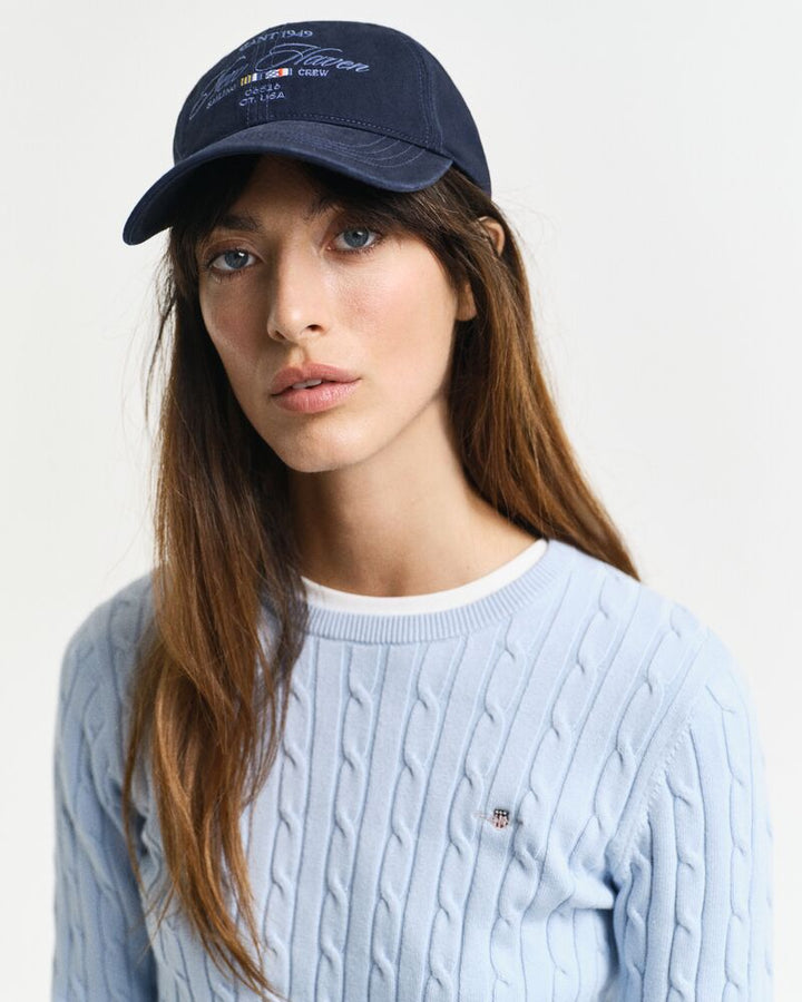 GANT Stretch Cotton Cable C-Neck/Pulover 4800100