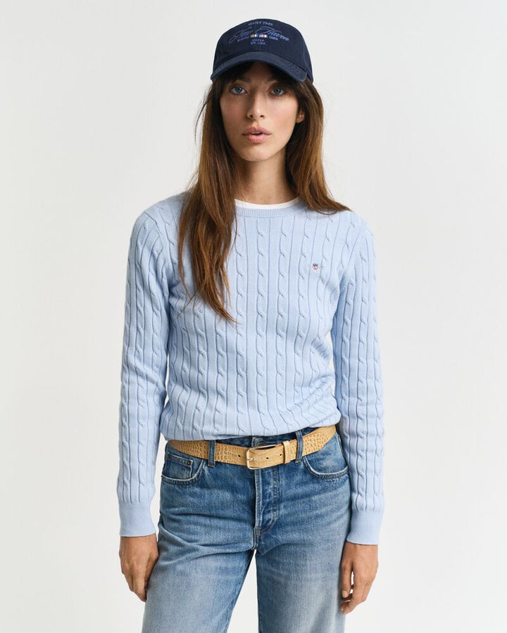 GANT Stretch Cotton Cable C-Neck/Pulover 4800100