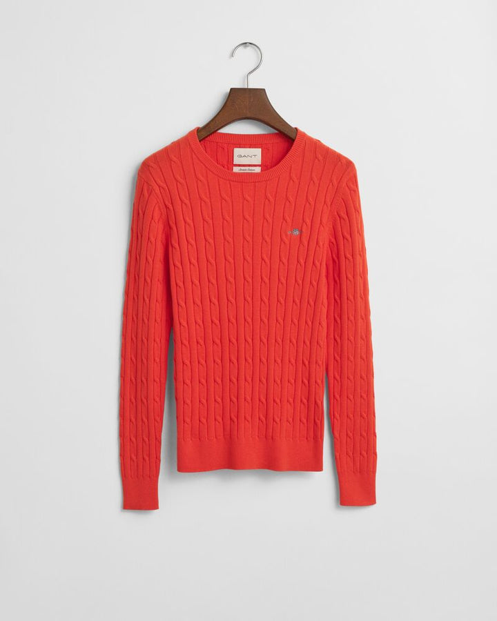 GANT Stretch Cotton Cable C-Neck/Pulover 4800100