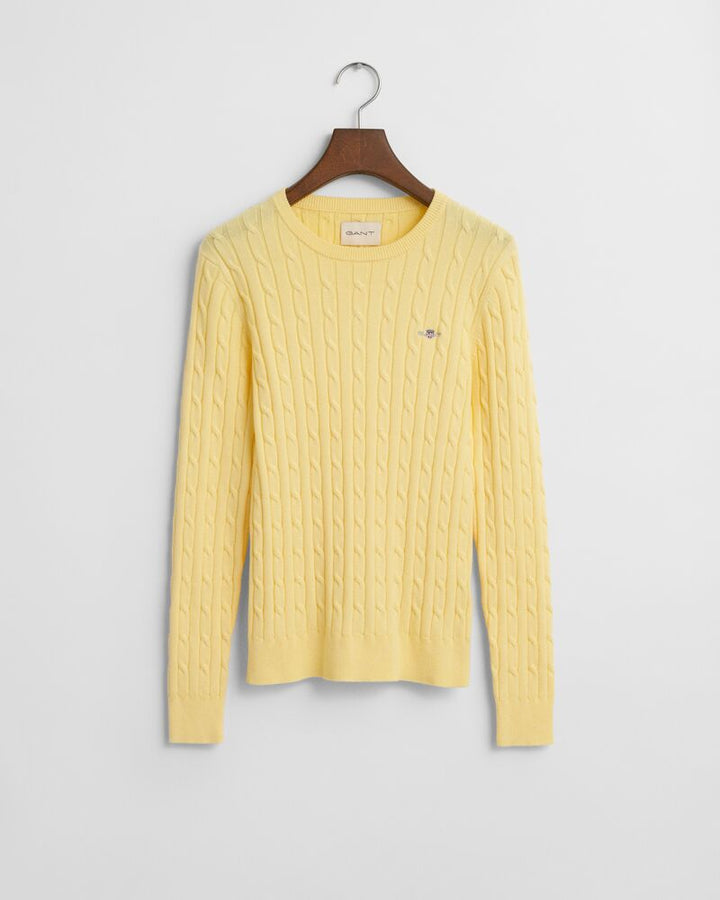 GANT Stretch Cotton Cable C-Neck/Pulover 4800100