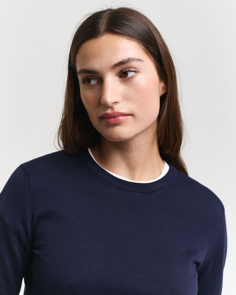 GANT Fine Knit C-Neck/Pulover 4800401