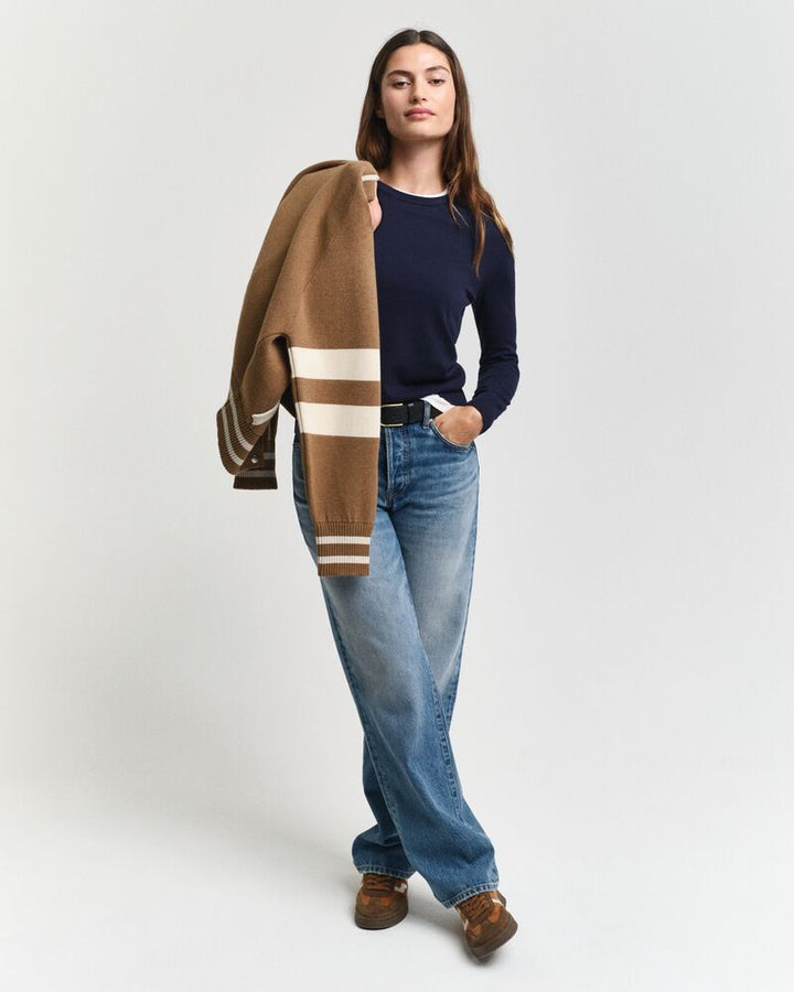 GANT Fine Knit C-Neck/Pulover 4800401