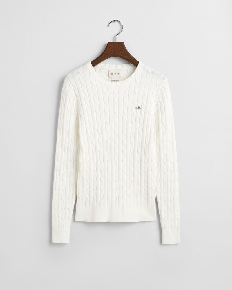GANT Stretch Cotton Cable C-Neck/Pulover 4800100