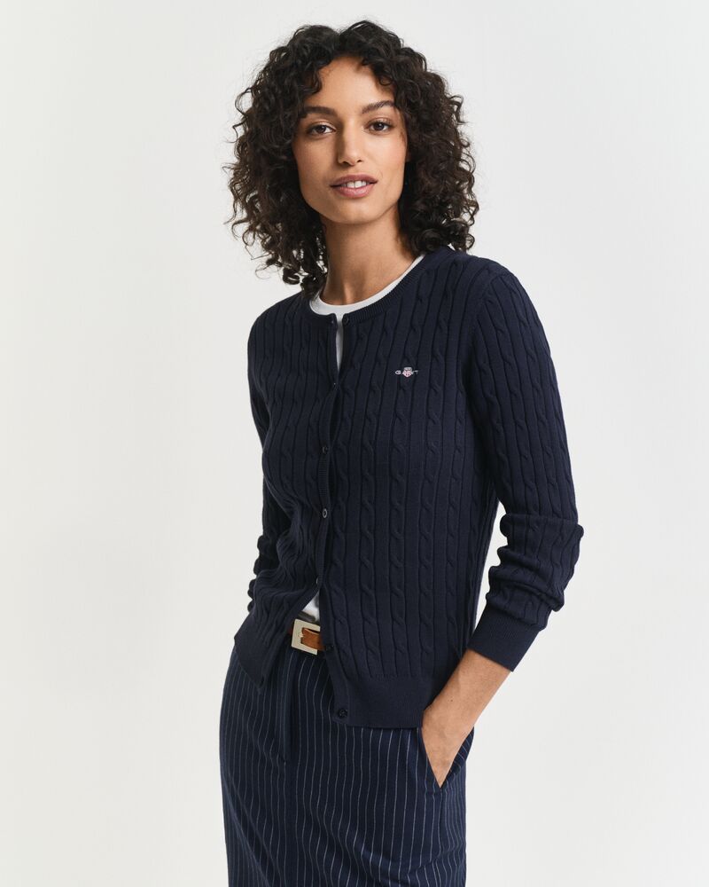 GANT Stretch Cotton Cable Cardigan/Pulover 4800103