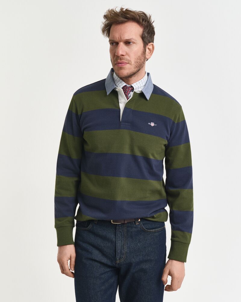 GANT Reg Chambray Stripe Heavy Rugger/Polo majica 2004083