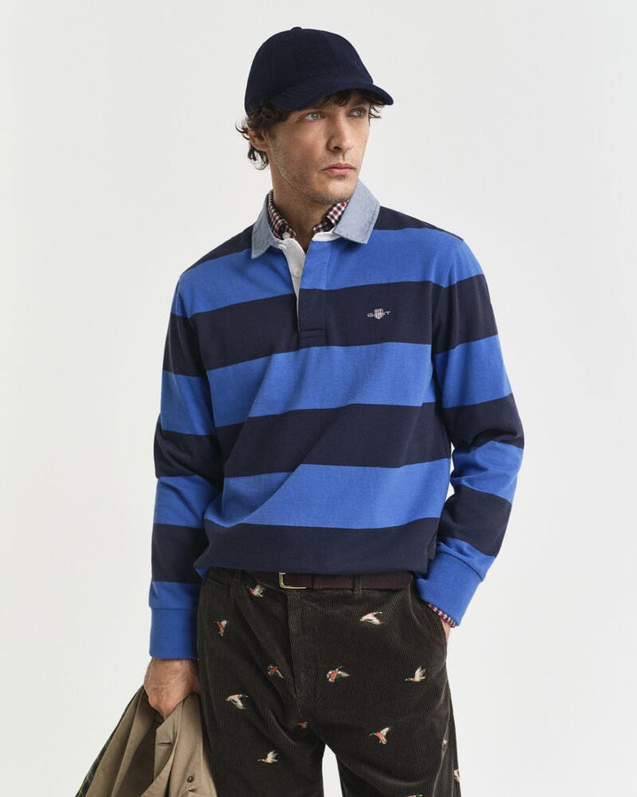 GANT Reg Chambray Stripe Heavy Rugger/Polo majica 2004083