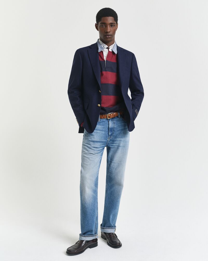 GANT Reg Chambray Stripe Heavy Rugger/Polo majica 2004083
