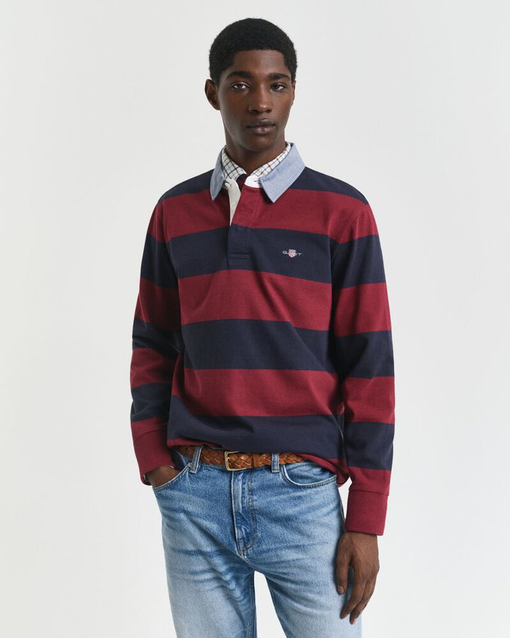 GANT Reg Chambray Stripe Heavy Rugger/Polo majica 2004083