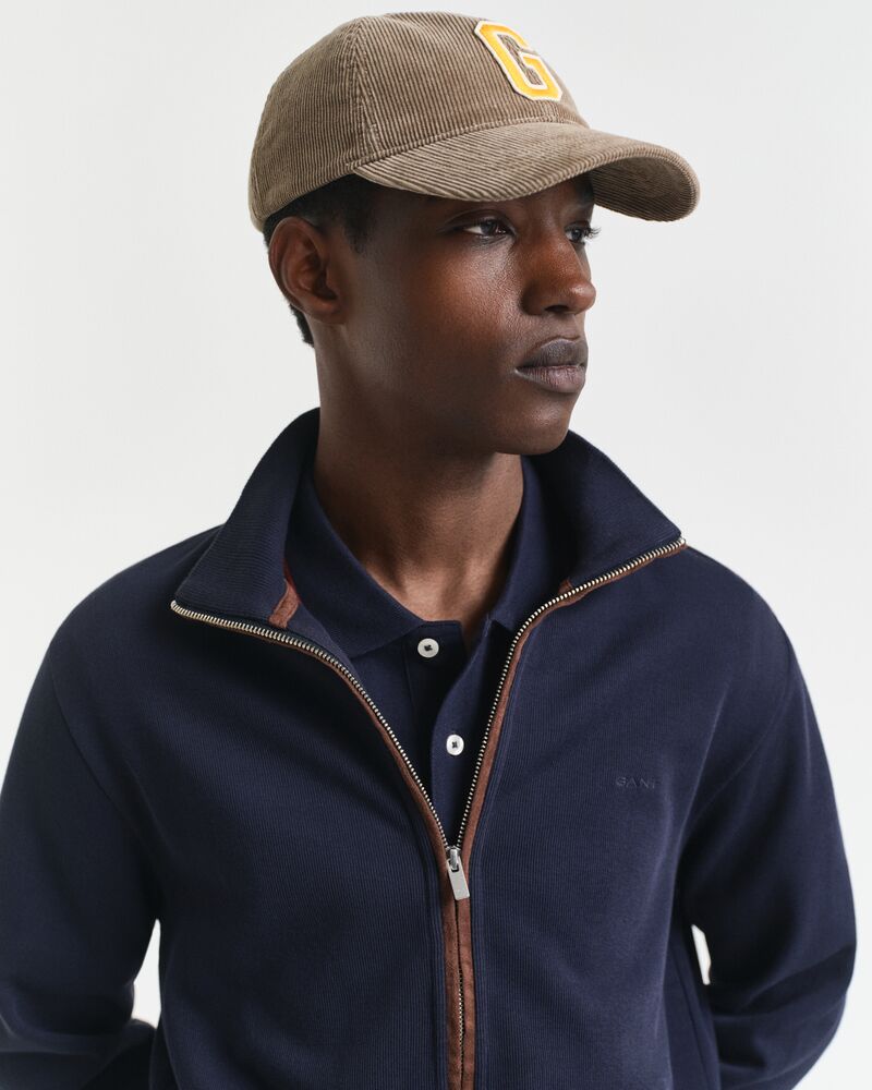 GANT Sacker Rib Full Zip Cardigan/Pulover 2028042