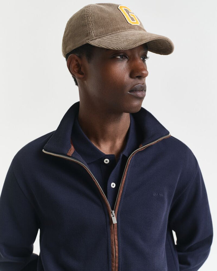GANT Sacker Rib Full Zip Cardigan/Pulover 2028042