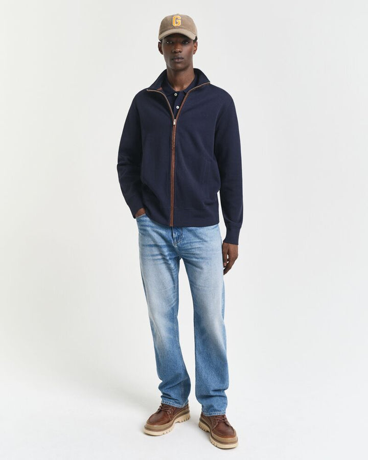 GANT Sacker Rib Full Zip Cardigan/Pulover 2028042