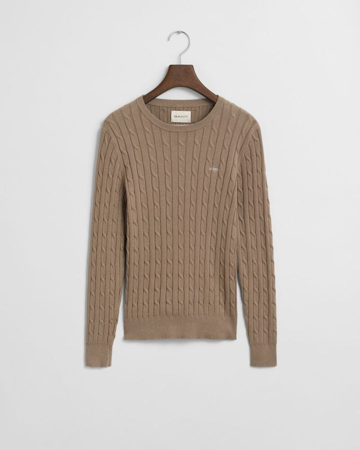 GANT Stretch Cotton Cable C-Neck/Pulover 4800100