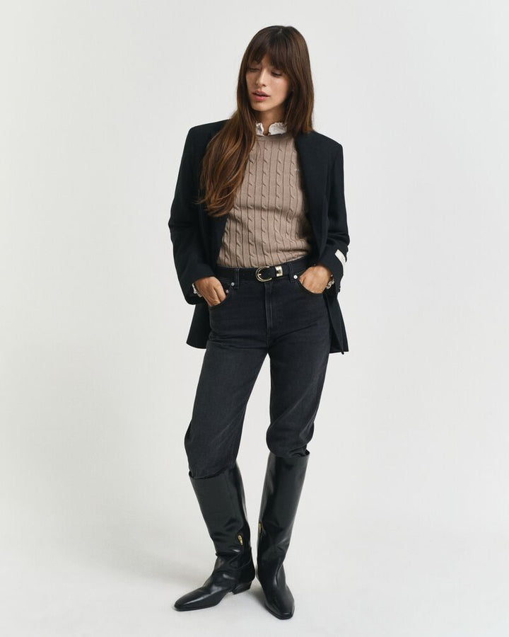 GANT Stretch Cotton Cable C-Neck/Pulover 4800100