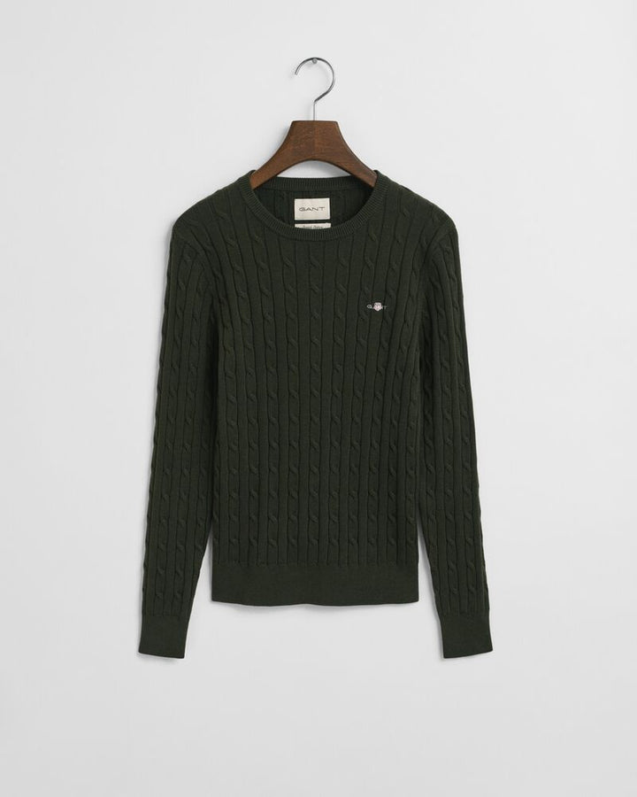 GANT Stretch Cotton Cable C-Neck/Pulover 4800100