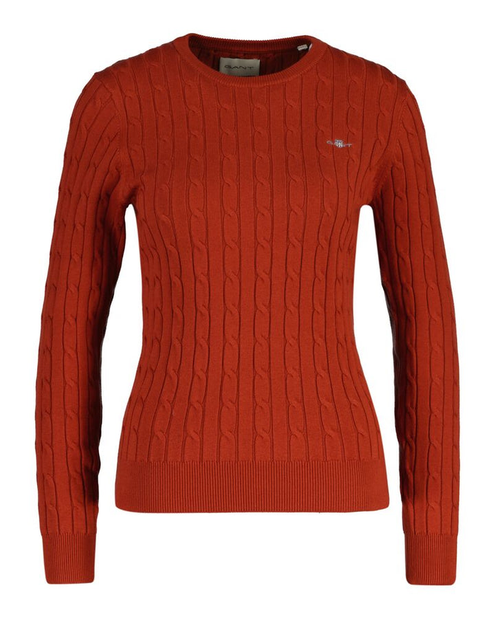GANT Stretch Cotton Cable C-Neck/Pulover 4800100