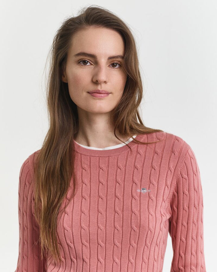 GANT Stretch Cotton Cable C-Neck/Pulover 4800100
