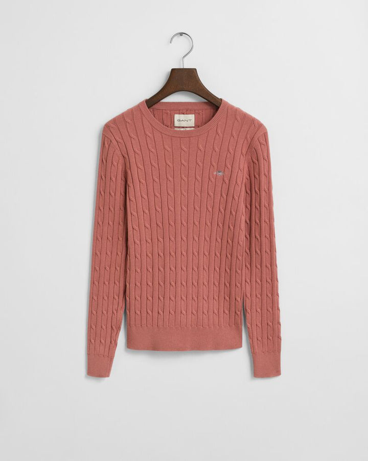 GANT Stretch Cotton Cable C-Neck/Pulover 4800100