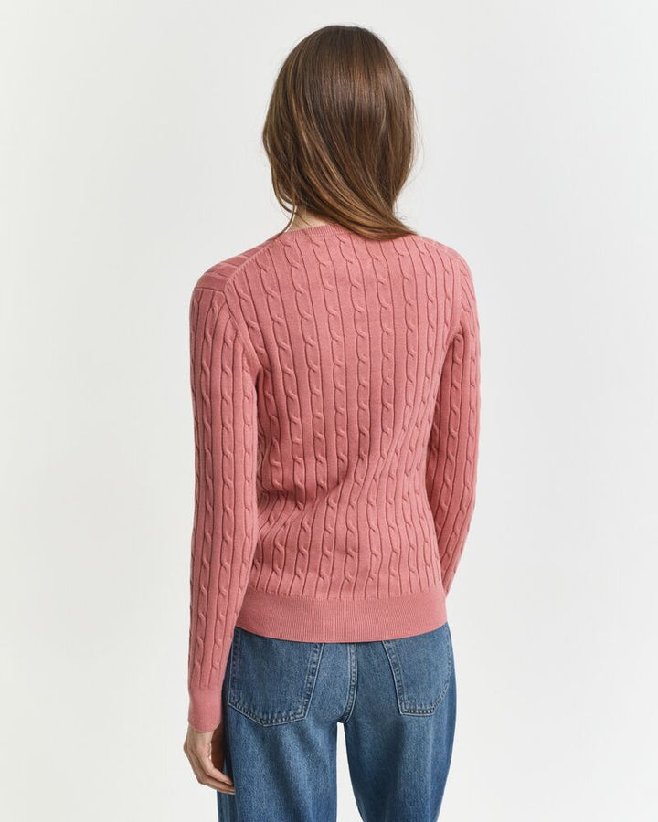 GANT Stretch Cotton Cable C-Neck/Pulover 4800100