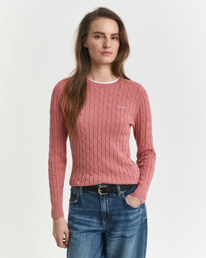 GANT Stretch Cotton Cable C-Neck/Pulover 4800100