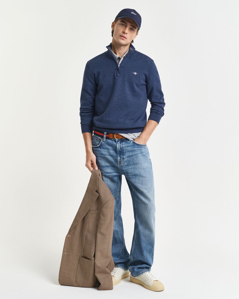 GANT Classic Cotton Half Zip/Pulover 8030564