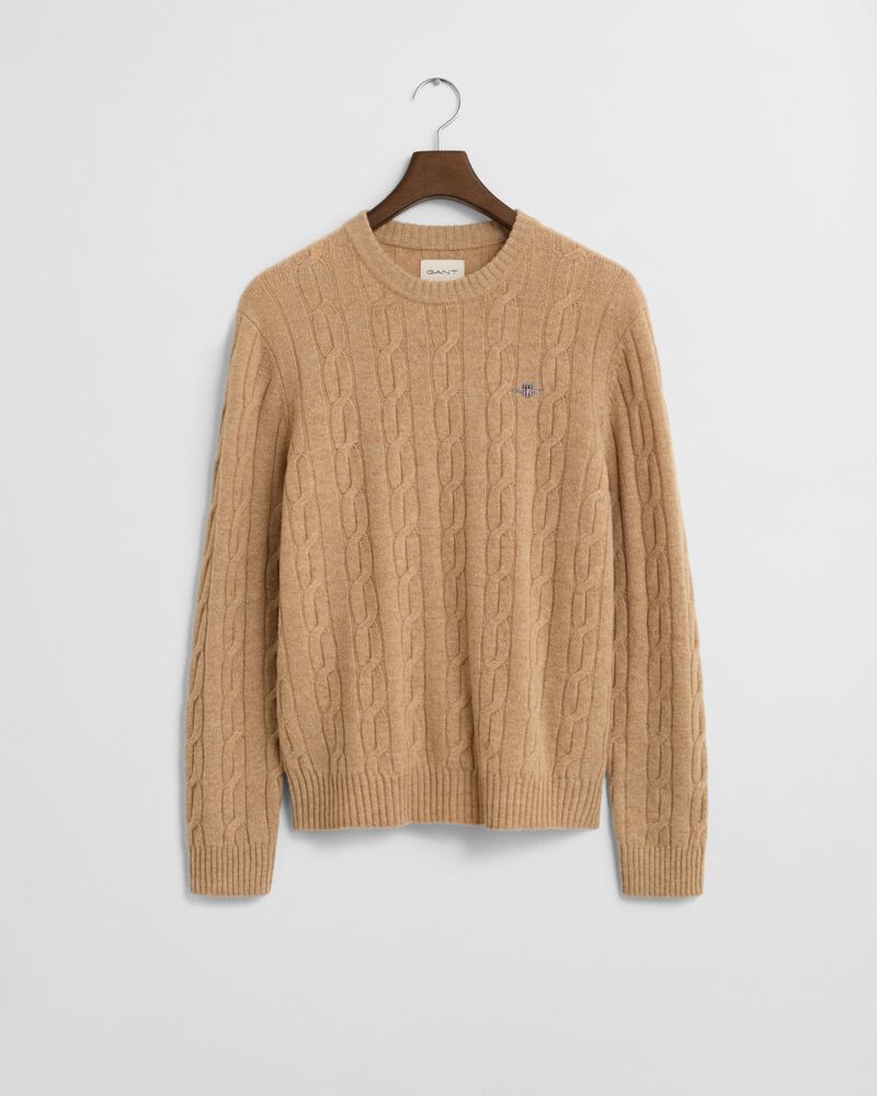 GANT Lambswool Cable C-Neck/Pulover 8050213