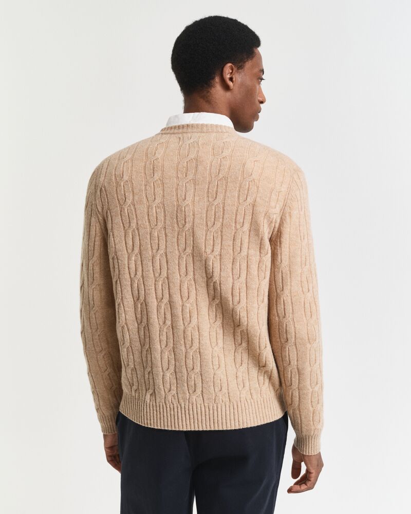 GANT Lambswool Cable C-Neck/Pulover 8050213