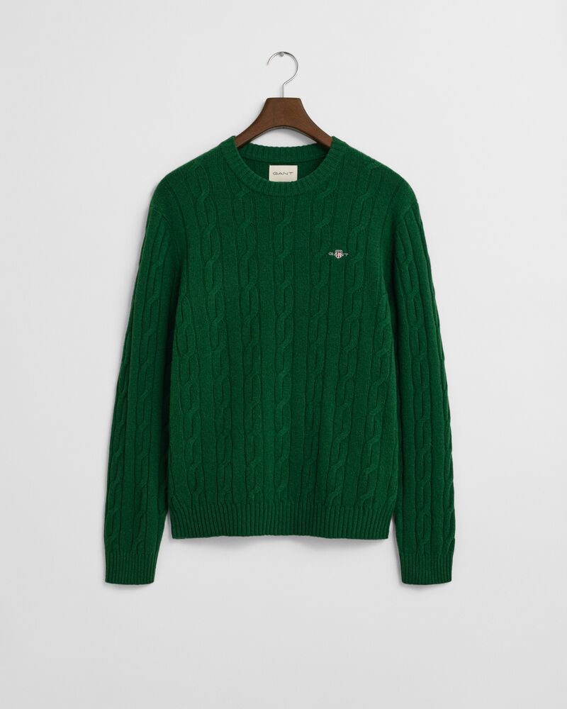 GANT Lambswool Cable C-Neck/Pulover 8050213