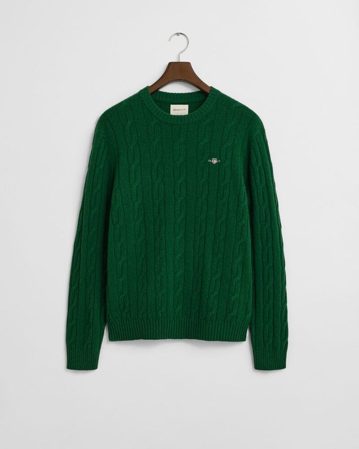GANT Lambswool Cable C-Neck/Pulover 8050213